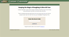 Desktop Screenshot of campercaboodle.com